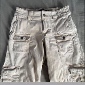 Hollister Beige Cargo Pants